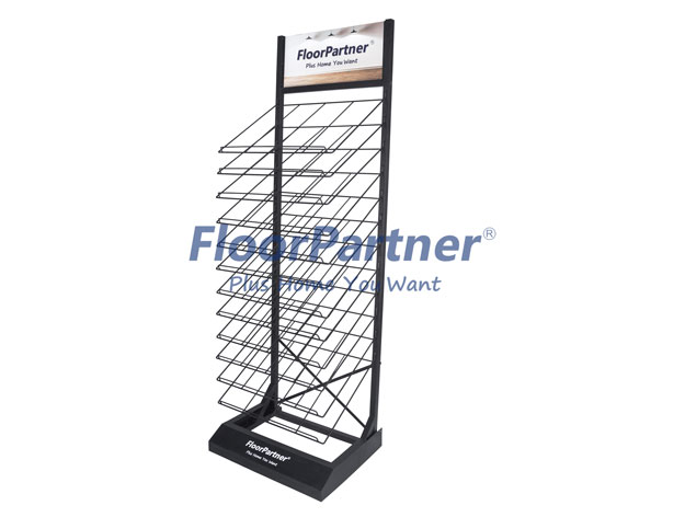 iron wire in metal display tower
